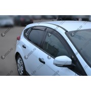 Дефлекторы боковых окон Ford Focus III Седан (2011+)